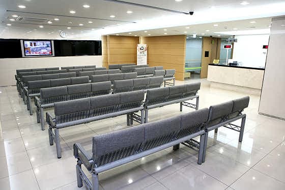 ENT hospital reception at Hana ENT Hospital