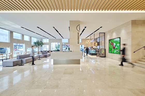 Hospital lobby at Seoul Bumin Hospital