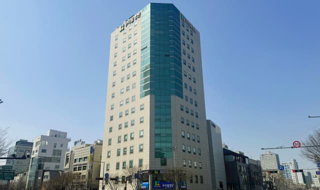 Spine hospital building at Wooridul Spine Hospital